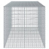 Cesta de gaviones con cubierta hierro galvanizado 250x100x100cm 4