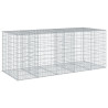 Cesta de gaviones con cubierta hierro galvanizado 250x100x100cm 5