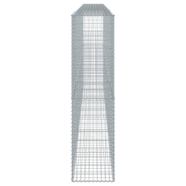 Cesta de gaviones con cubierta hierro galvanizado 600x50x200 cm M 4