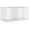 Cesta de gaviones con cubierta hierro galvanizado 200x100x100cm 2