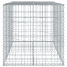 Cesta de gaviones con cubierta hierro galvanizado 200x100x100cm 4
