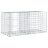 Cesta de gaviones con cubierta hierro galvanizado 200x100x100cm 5