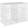 Cesto gabião com cobertura 200x100x150 cm ferro galvanizado 5