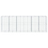 Cesta de gaviones con cubierta hierro galvanizado 600x100x200cm 3