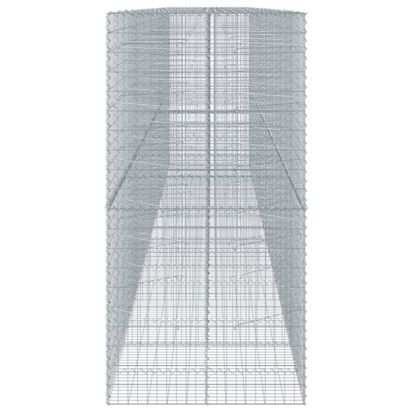 Cesta de gaviones con cubierta hierro galvanizado 850x100x200cm M 4