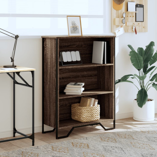 Estante 80x31x106 cm derivados de madeira carvalho castanho M 3