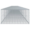 Cesta de gaviones con cubierta hierro galvanizado 1100x100x50cm 4