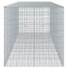 Cesta de gaviones con cubierta hierro galvanizado 350x100x100cm 4