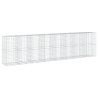 Cesta de gaviones con cubierta hierro galvanizado 800x100x200cm 5