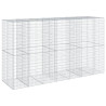 Cesta de gaviones con cubierta hierro galvanizado 350x100x200cm 5