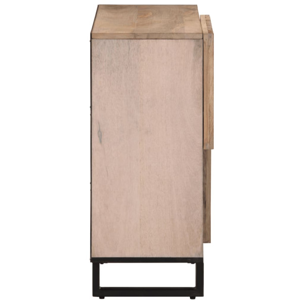 Aparador 80x34x75 cm madeira de mangueira maciça M 4