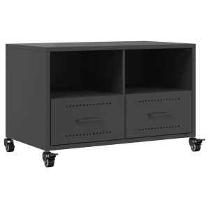 Móvel de TV 68x39x43.5 cm aço preto H