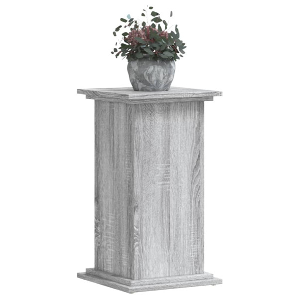 Suporte p/ plantas 33x33x60 cm derivados madeira cinza sonoma M 3