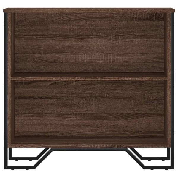 Estante 80x31x74.5 cm derivados de madeira carvalho castanho M 4