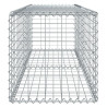 Cesta de gaviones con cubierta hierro galvanizado 200x50x50 cm 4
