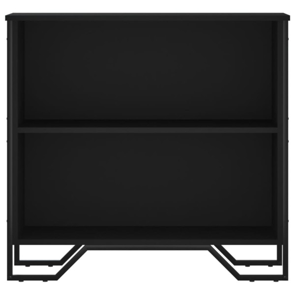 Estante 80x31x74.5 cm derivados de madeira preto M 4