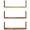Estantes de pared 3 uds madera ingeniería artisian 58x18x18 cm 4