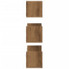 Estantes de pared 3 uds madera ingeniería artisian 58x18x18 cm 5