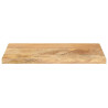 Tablero de mesa rectangular madera maciza mango 50x30x2.5 cm 3