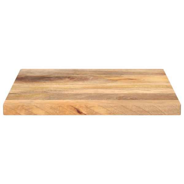 Tablero de mesa cuadrado madera maciza de mango 40x40x2.5 cm M 3