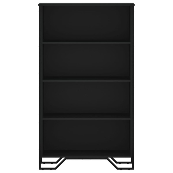 Estante 80x31x137.5 cm derivados de madeira preto M 4