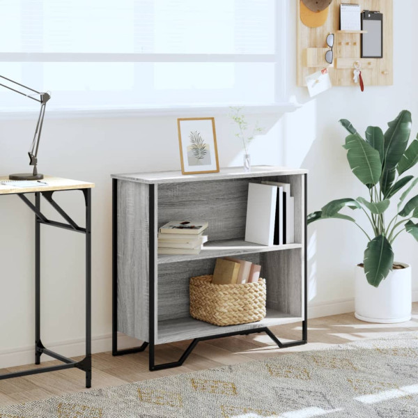 Estante 80x31x74.5 cm derivados de madeira cinzento sonoma M 3