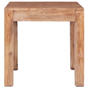 Mesa de centro de madera maciza reciclada 53x50x50 cm H