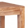 Mesa de centro de madera maciza reciclada 53x50x50 cm 3