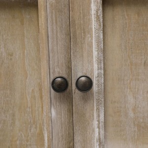 Cajonera de madera blanca 50x30x80 cm H