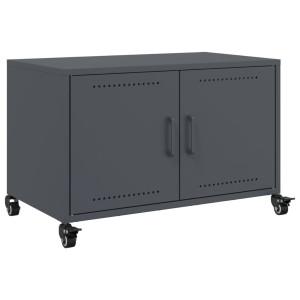 Mueble para TV acero laminado en frío antracita 68x39x43.5 cm H
