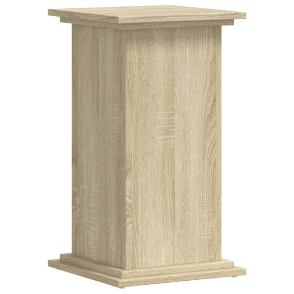 Soportes de plantas madera ingeniería roble Sonoma 33x33x60 cm M 2
