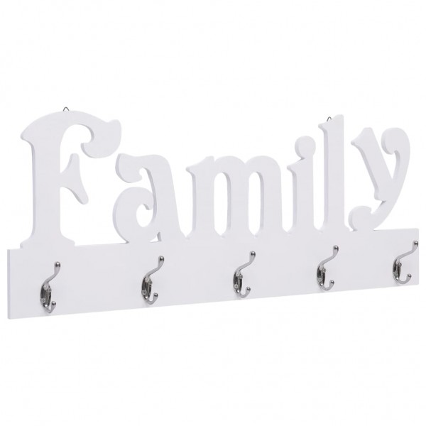 Perchero de pared FAMILY 74x29.5 cm D