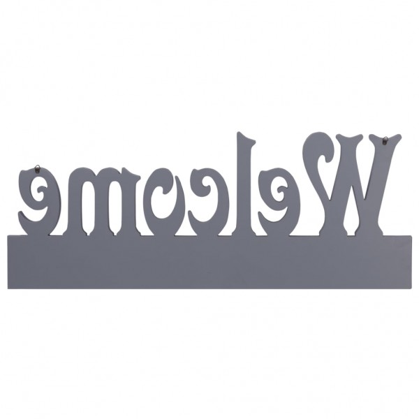 Ângulo de parede WELCOME cinza 74x29.5 cm M 3