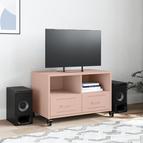 Móvel de TV 68x39x43.5 cm aço rosa M 3