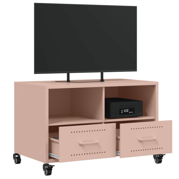 Móvel de TV 68x39x43.5 cm aço rosa M 5