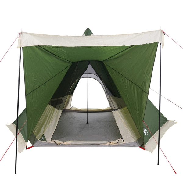 Tenda familiar tipi para 6 pessoas impermeável verde M 5