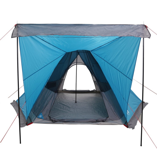Tenda familiar tipi para 6 pessoas impermeável azul M 5