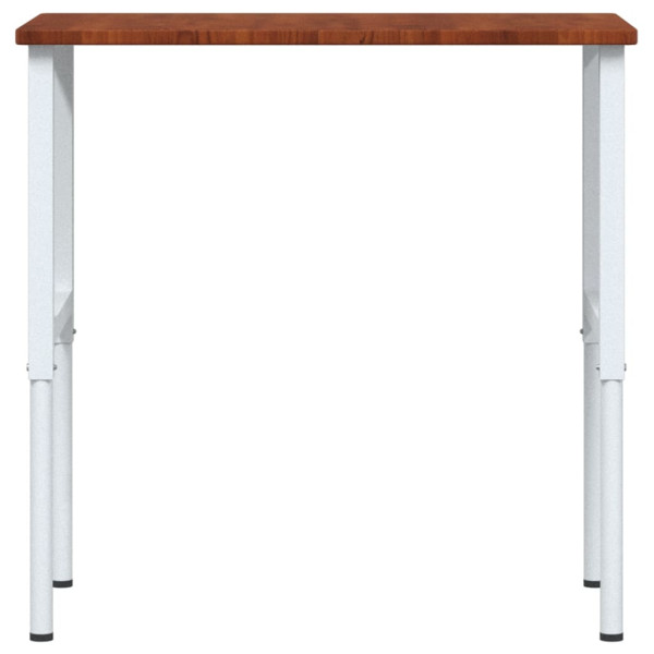 Bancada retangular 100x60x(71.5-98) cm carvalho castanho-escuro M 5