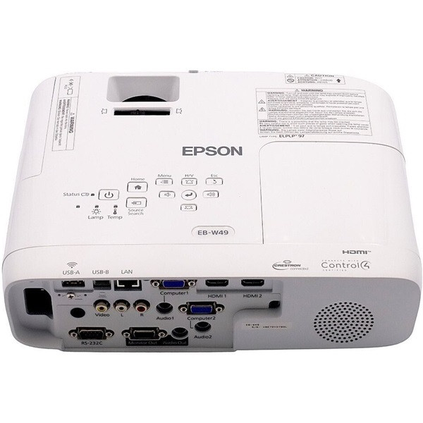 Proyector EPSON EB-W49 blanco M 4