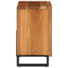 Armario de lavabo para baño madera maciza de acacia 62x34x58 cm 4