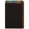Armario de baño de pared madera maciza de acacia 38x34x48 cm 4