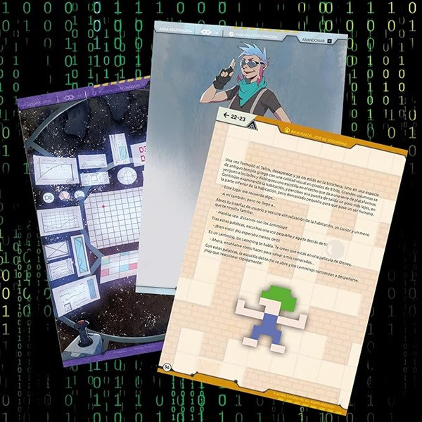 Juego de mesa ESCAPE QUEST 2: MAS ALLA DE LO VIRTUAL D