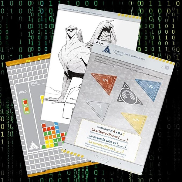 Juego de mesa ESCAPE QUEST 2: MAS ALLA DE LO VIRTUAL M 3