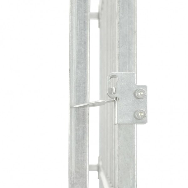 Canil de exterior com telhado 150x150x200 cm M 4