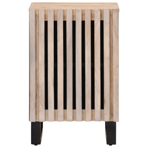 Mueble de baño madera maciza de mango 38x34x58 cm H