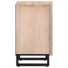 Mueble de baño madera maciza de mango 38x34x58 cm 3