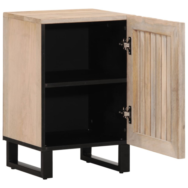 Mueble de baño madera maciza de mango 38x34x58 cm M 5