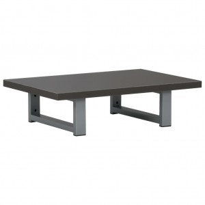 Mueble de cuarto de baño gris 60x40x16.3 cm H