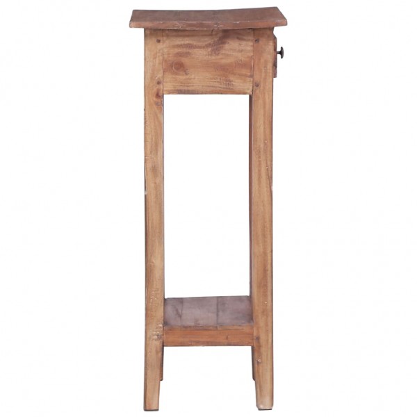 Soporte para plantas de madera maciza reciclada 30x30x75 cm M 5