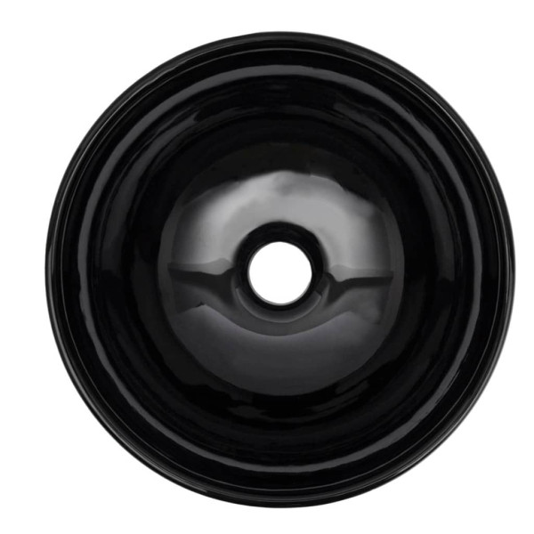 Conjunto de muebles de baño 2 piezas cerámica blanco M 5